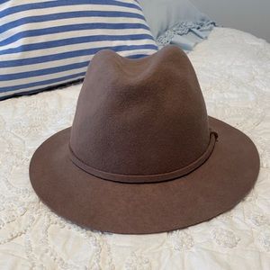 Jcrew Brown Felt Fedora